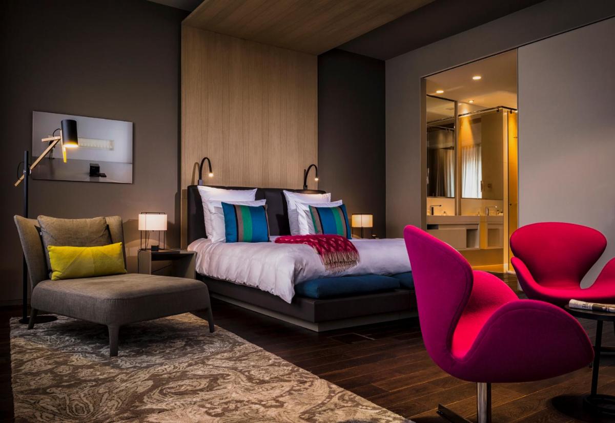 Ein Bett oder Betten in einem Zimmer der Unterkunft Das Stue