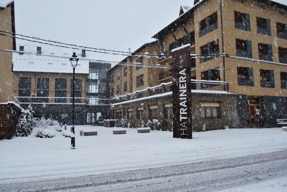 Aparthotel Trainera en invierno