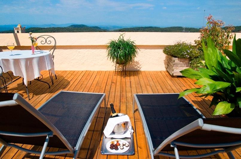 Un balcón o terraza de Hotel Rosa & Spa Begur