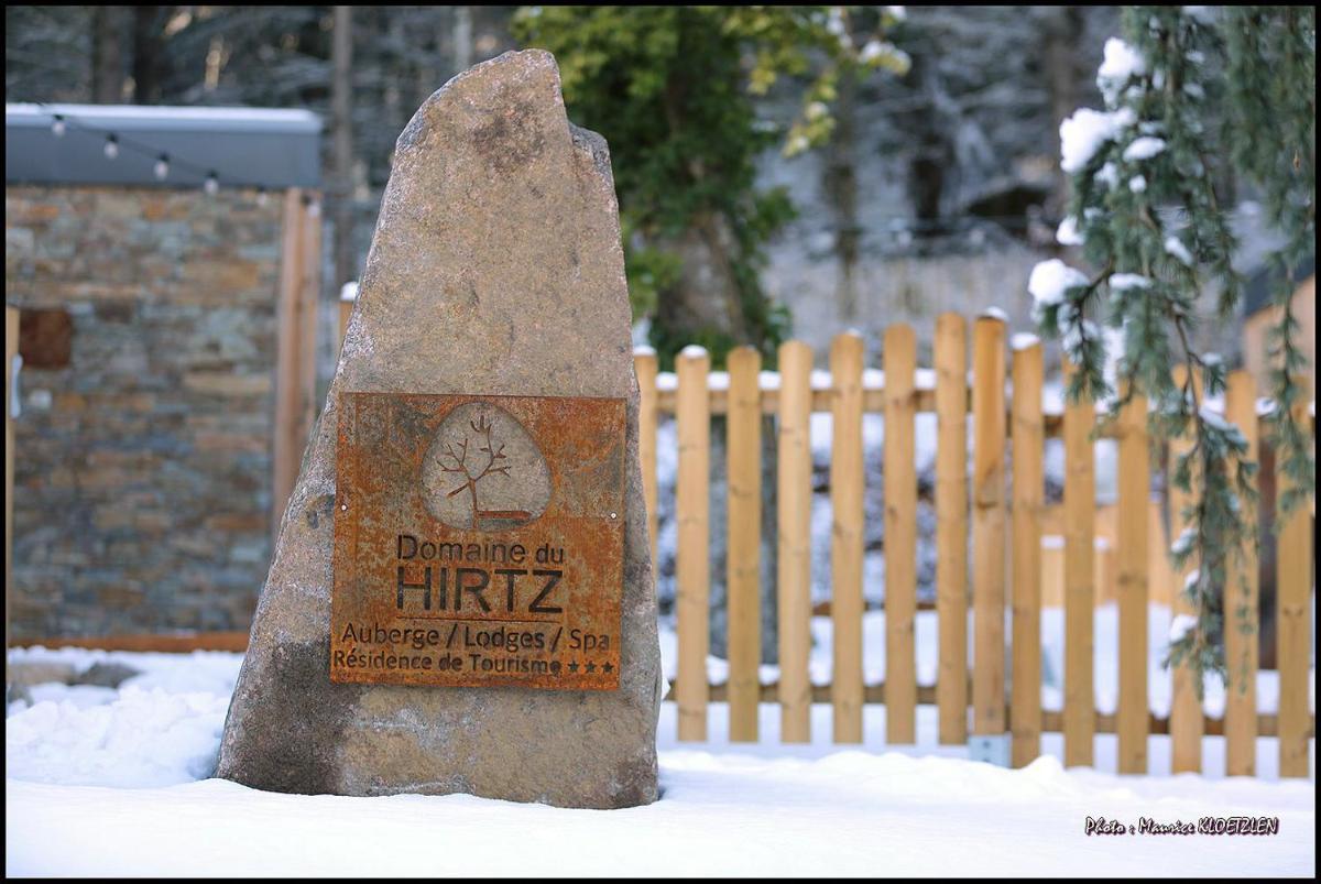 L'établissement Domaine du Hirtz, Restaurant & Spa en hiver