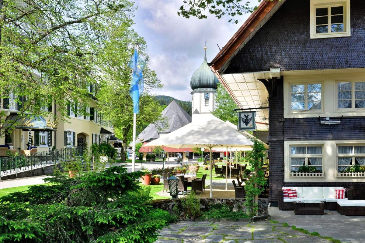 Das Gebäude in dem sich das Hotel befindet