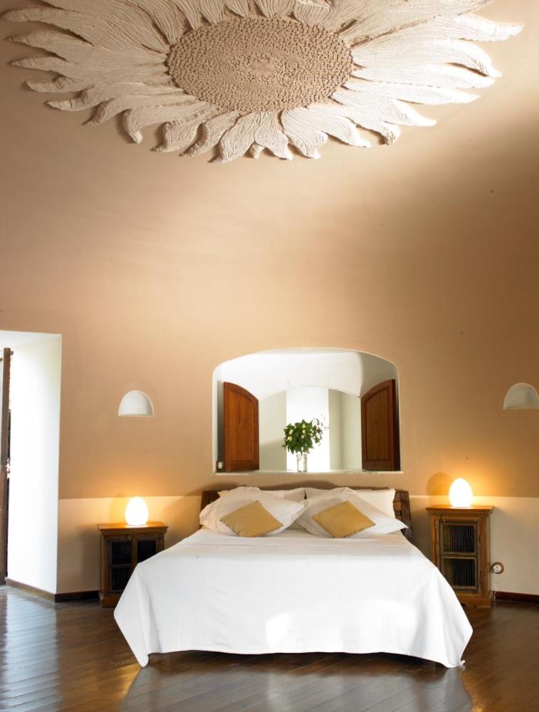 Cama o camas de una habitación en Agroturismo Can Talaias San CArlos