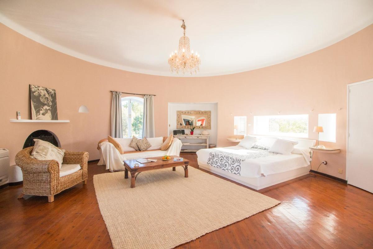 Cama o camas de una habitación en Agroturismo Can Talaias San CArlos
