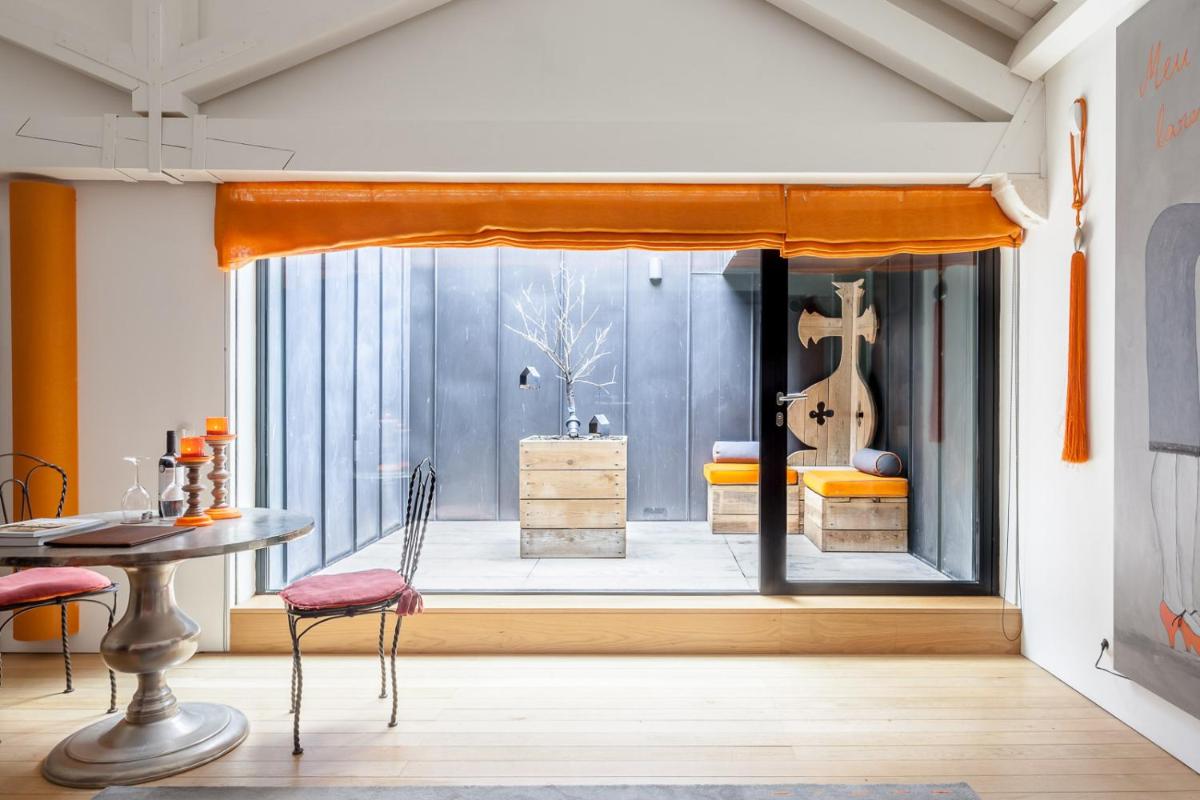 Uma área de estar em Torre de Palma Wine Hotel, Monforte, a Member of Design Hotels