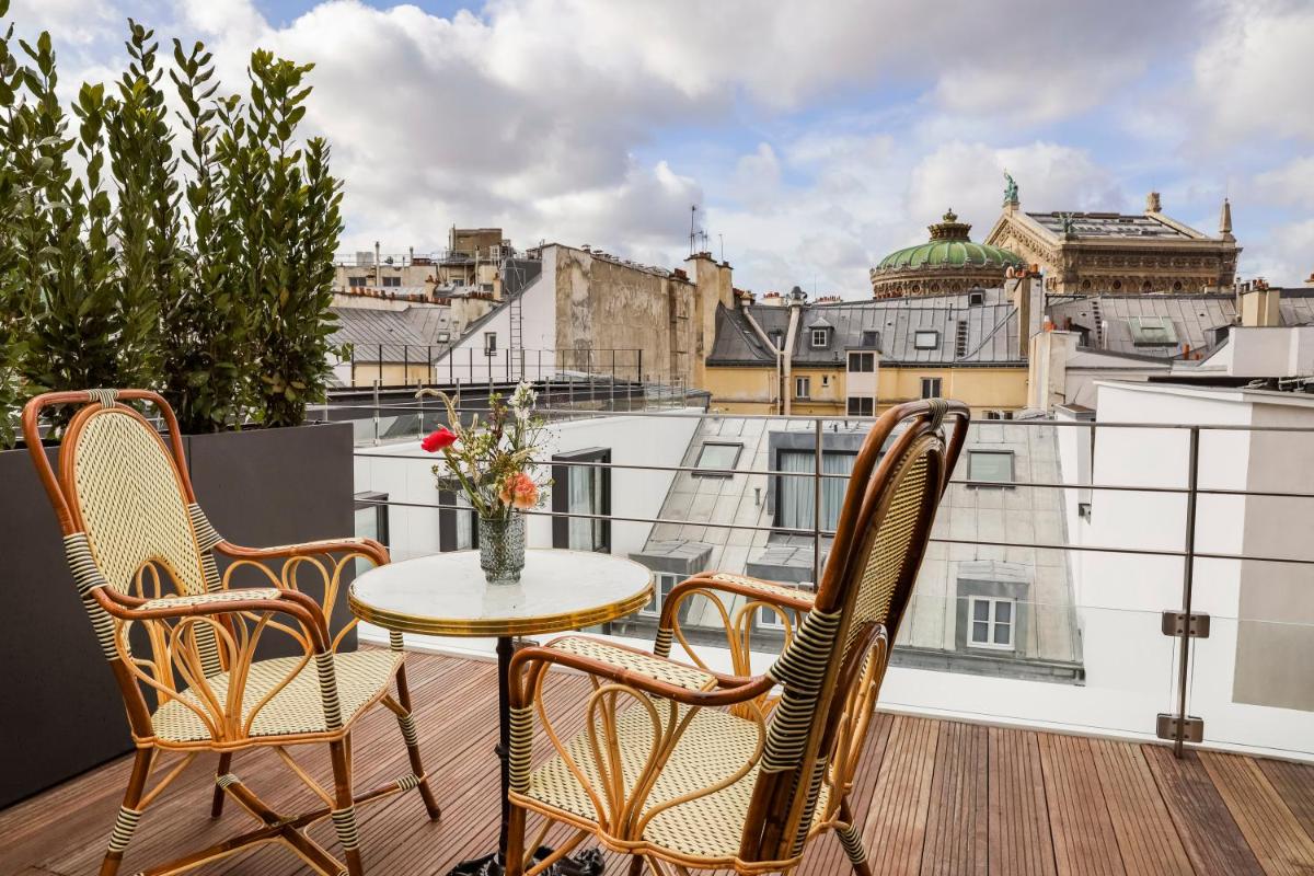Balcon ou terrasse dans l'établissement Maison Albar - Le Vendome