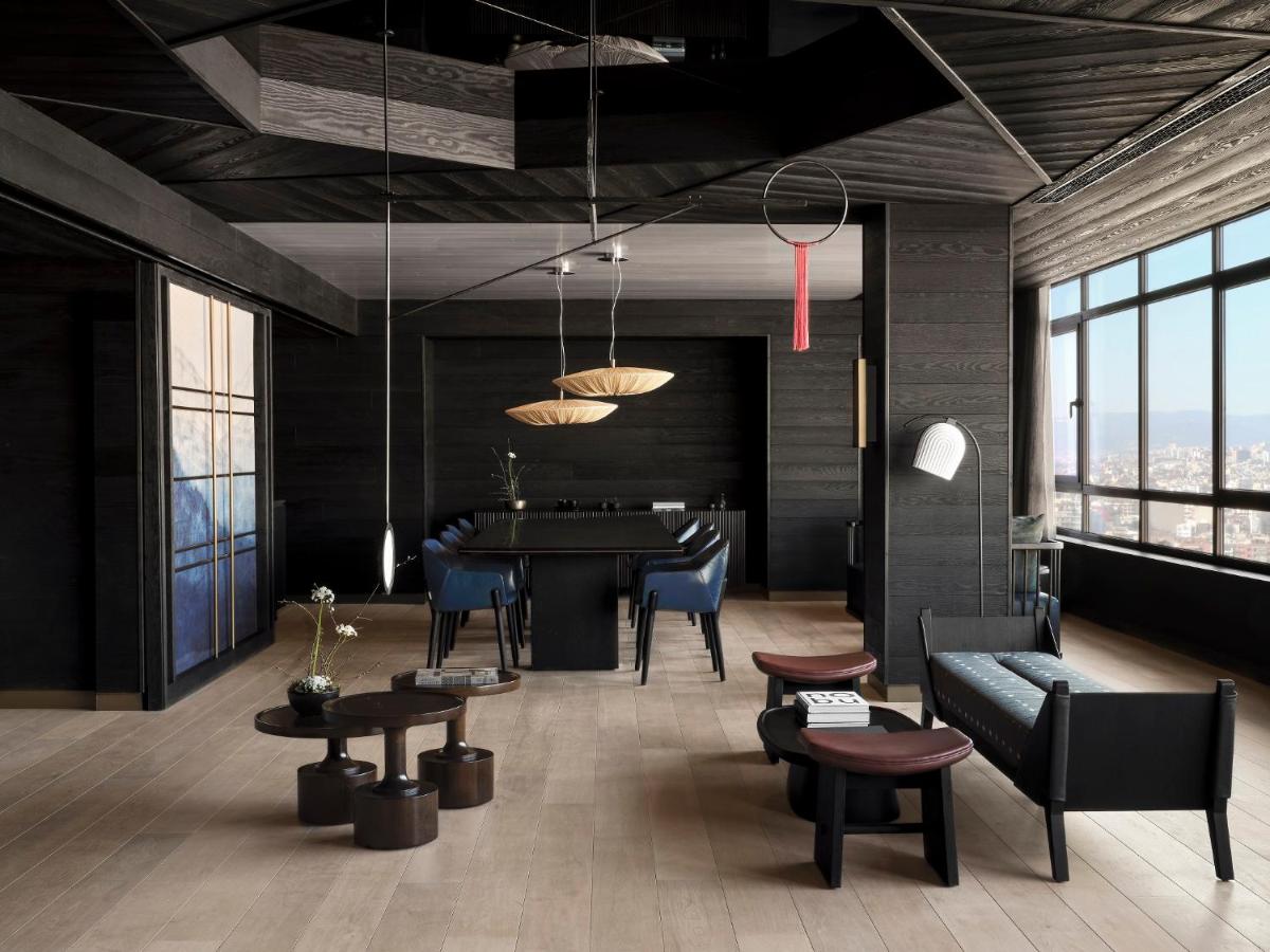 Zona de estar de Nobu Hotel Barcelona