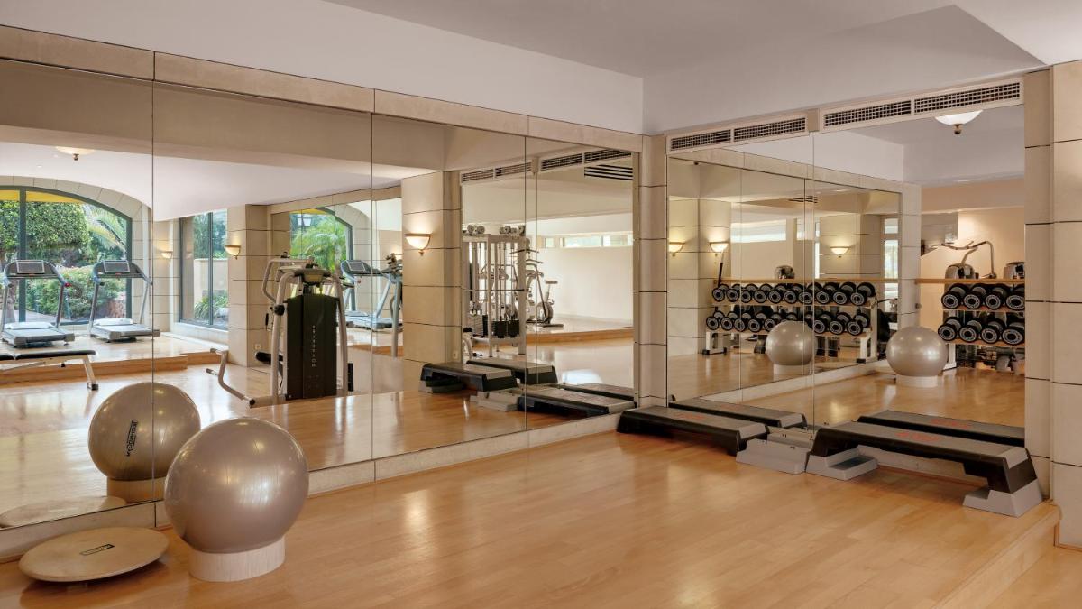 Gimnasio o instalaciones de fitness de Steigenberger Hotel and Resort Camp de Mar