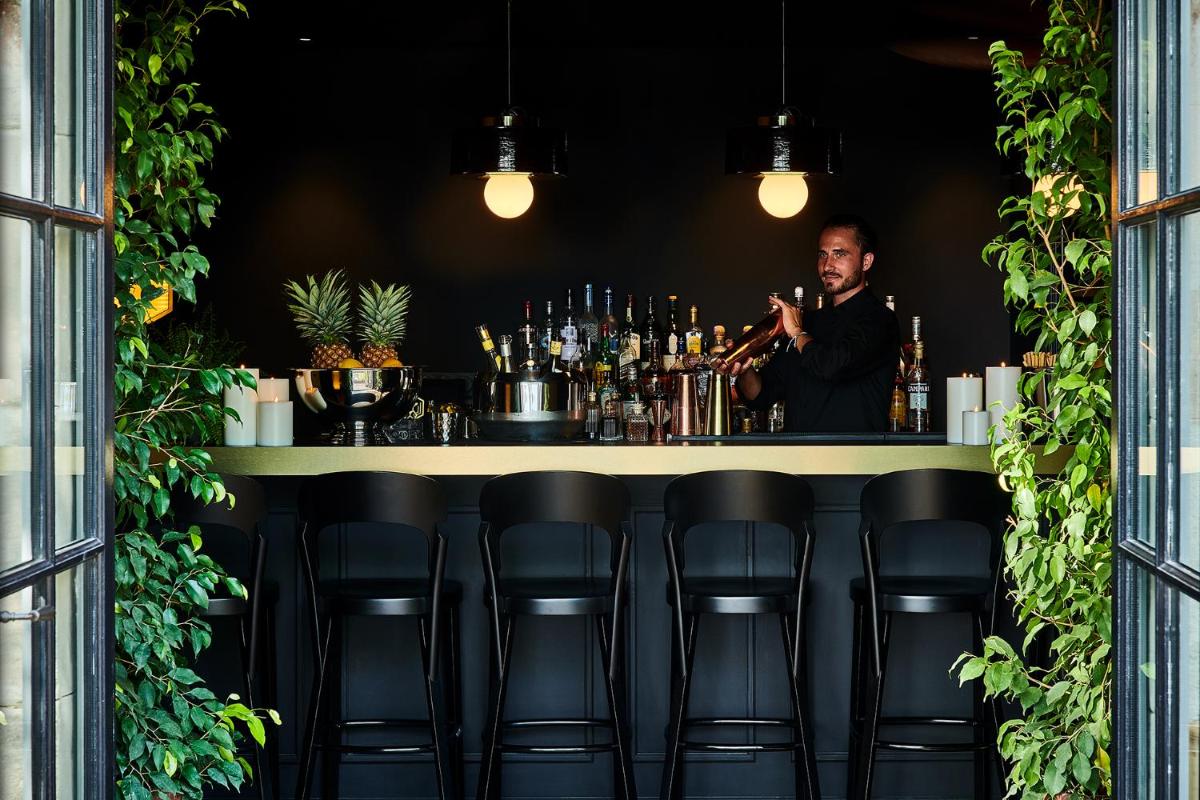 Boissons dans l'établissement Airelles Gordes, La Bastide