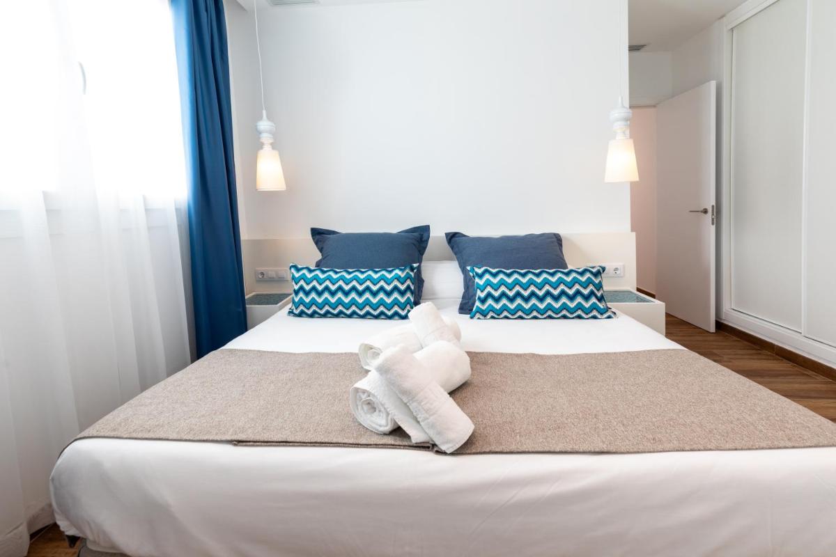 Cama o camas de una habitación en Alcossebre Sea Experience