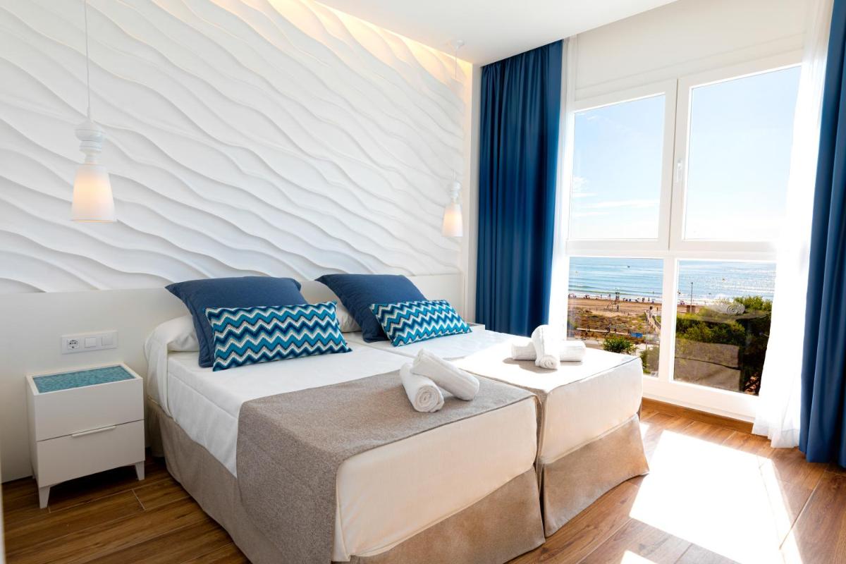 Cama o camas de una habitación en Alcossebre Sea Experience