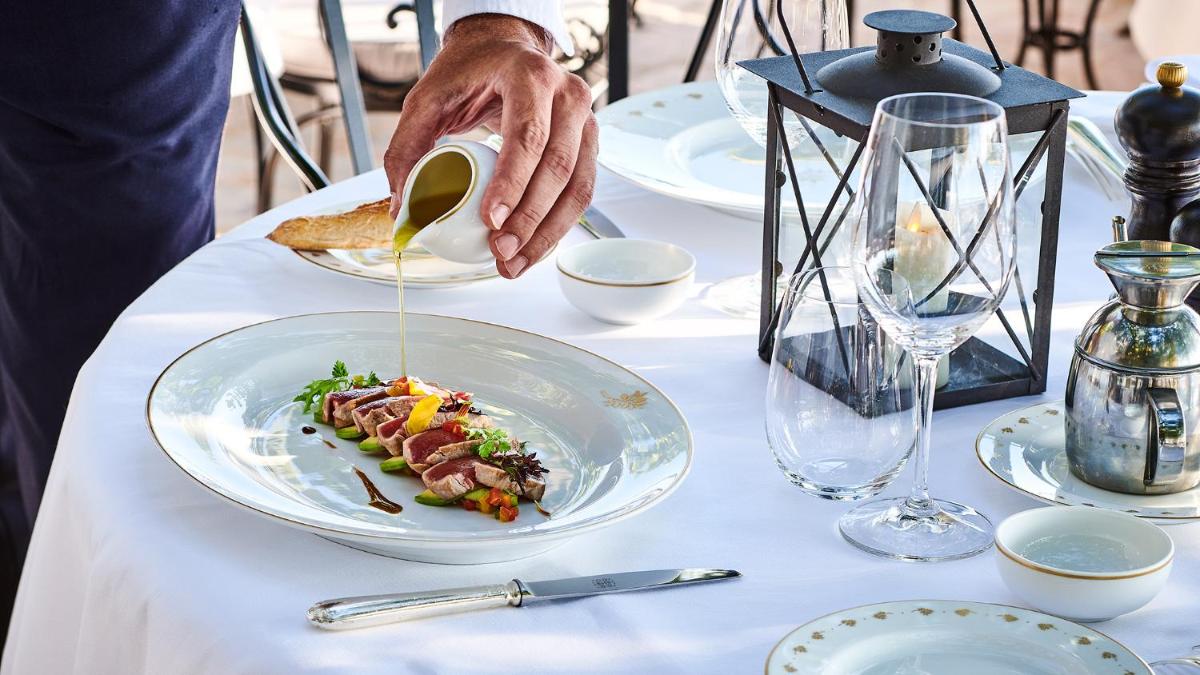 Nourriture dans l'hôtel ou à proximité