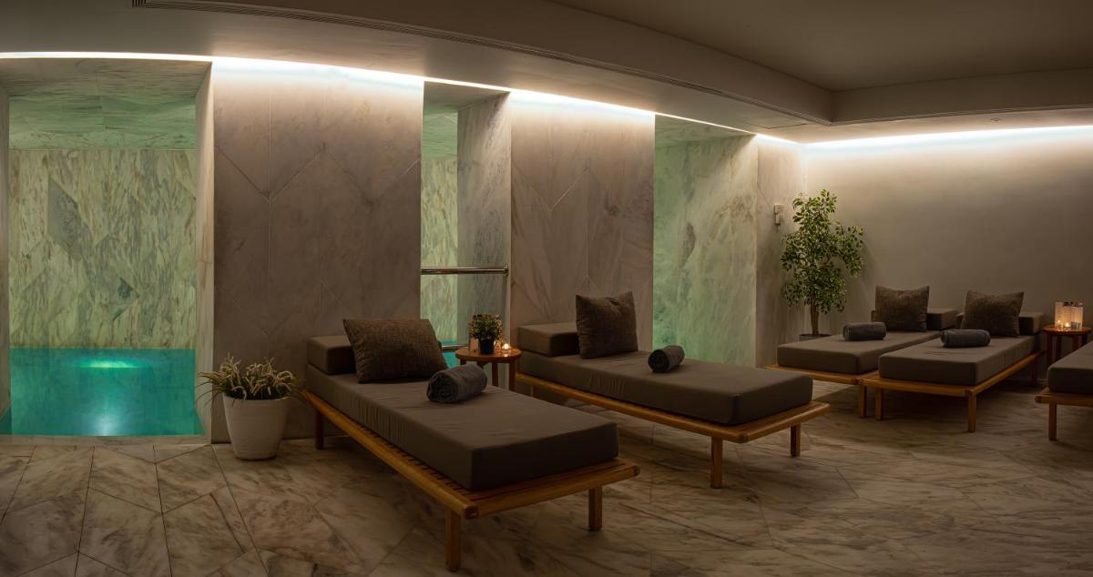 O spa e/ou outras comodidades de bem-estar em Lisboa Pessoa Hotel