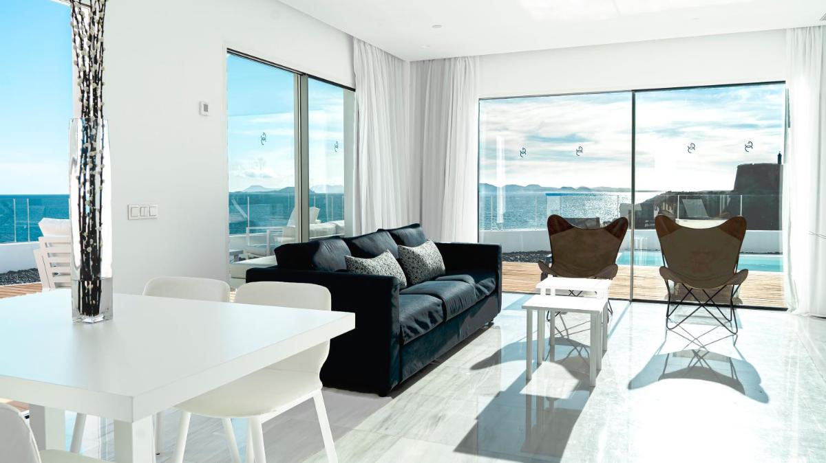 Zona de estar de CalaLanzarote Suites Hotel - Adults Only 16years
