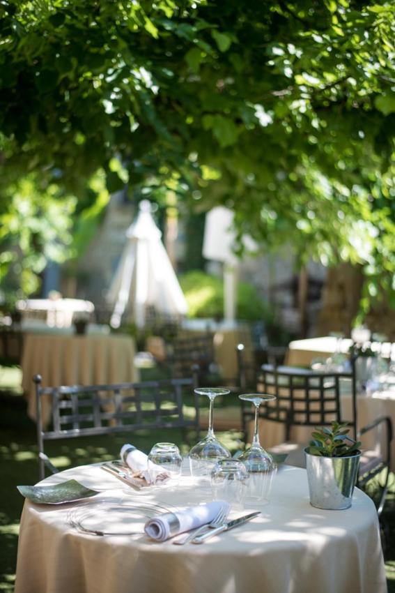 Jardin de l'établissement Le Castellas Hotel & SPA - TERITORIA