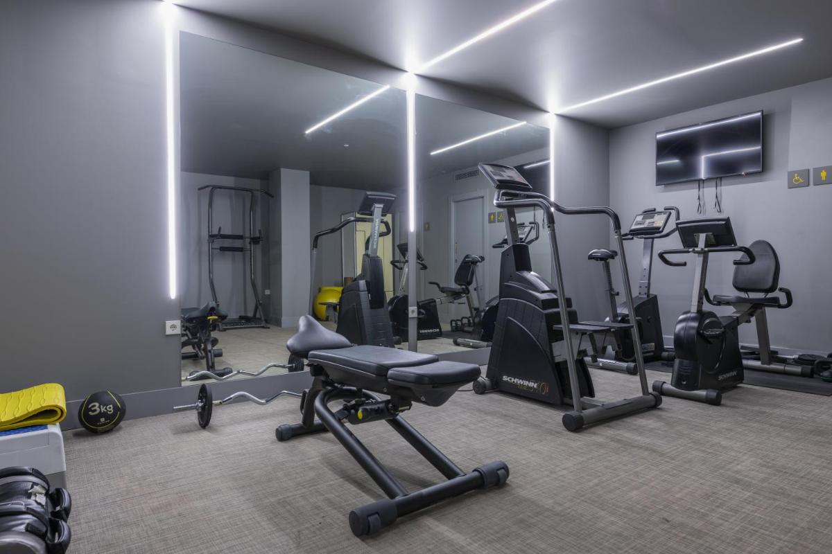 Gimnasio o instalaciones de fitness de MYR Plaza Mercado & Spa