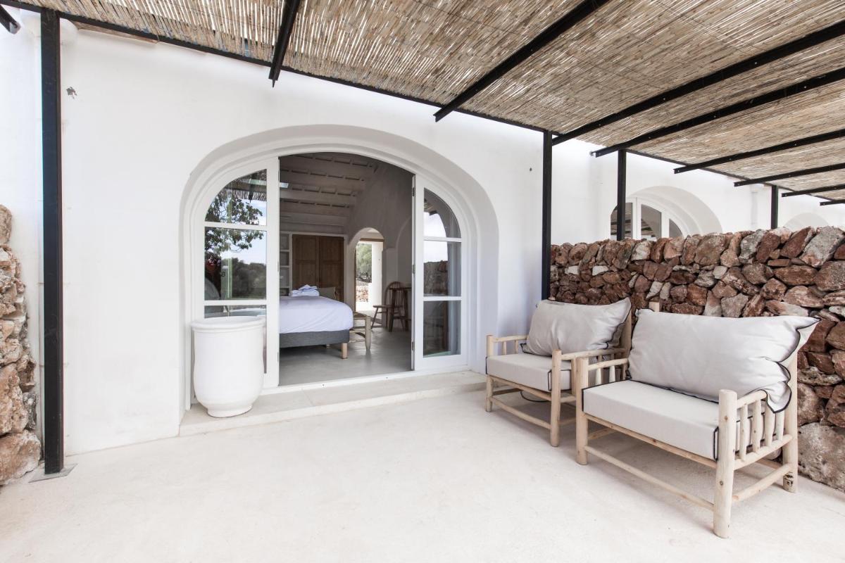 Zona de estar de Torre Vella Fontenille Menorca