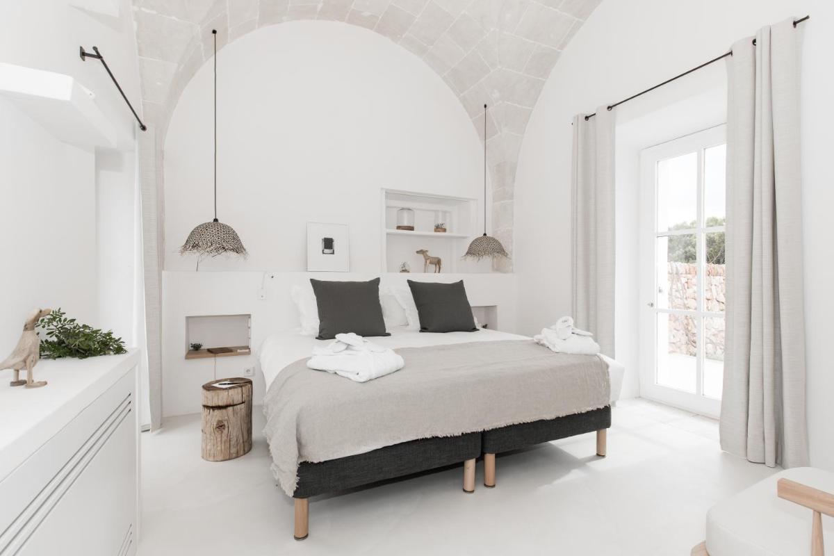 Cama o camas de una habitación en Torre Vella Fontenille Menorca