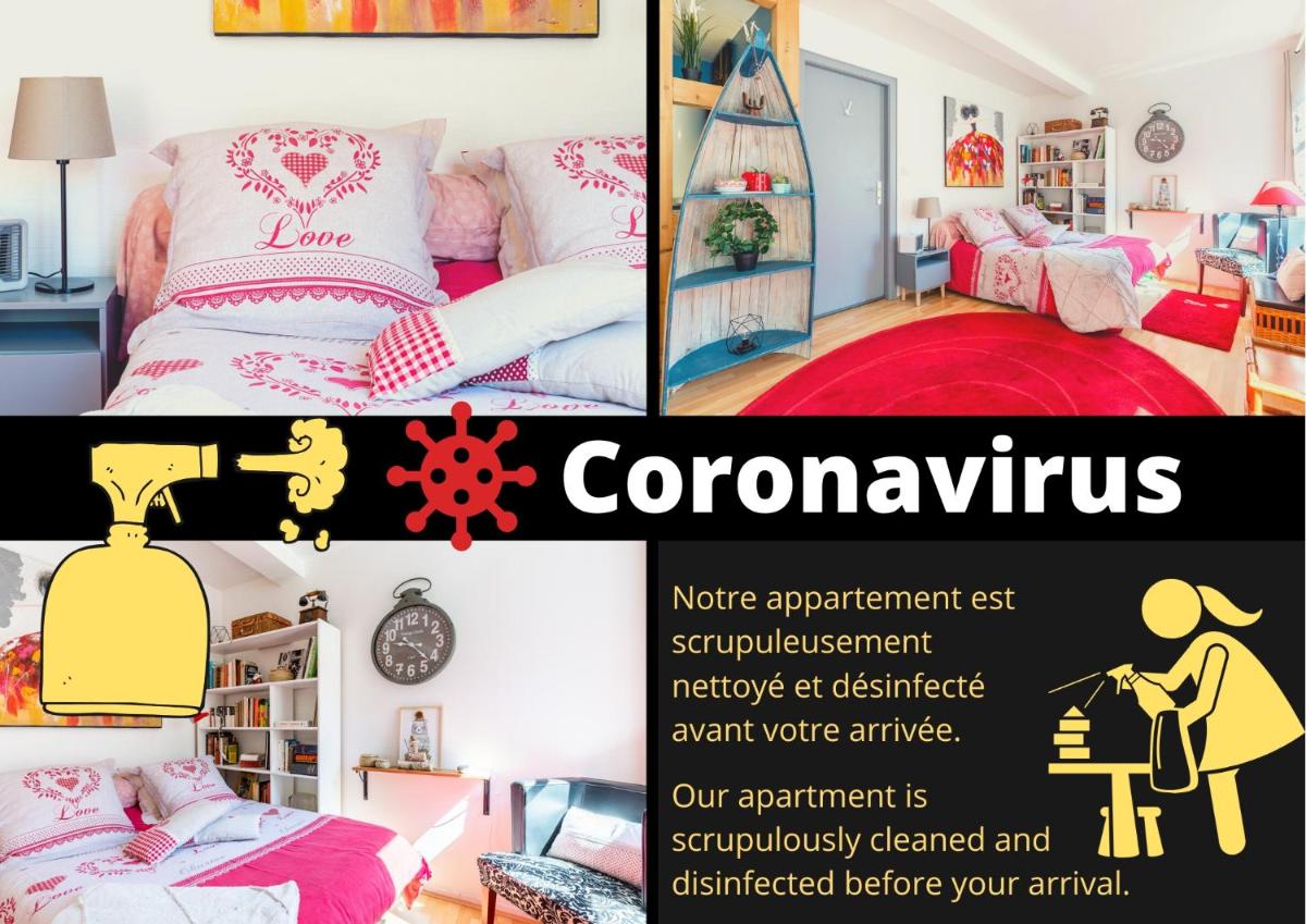 ☆ CHARMANT STUDIO ☆ Calme & Lumineux - CENTRE VILLE ☆ - Hizvo