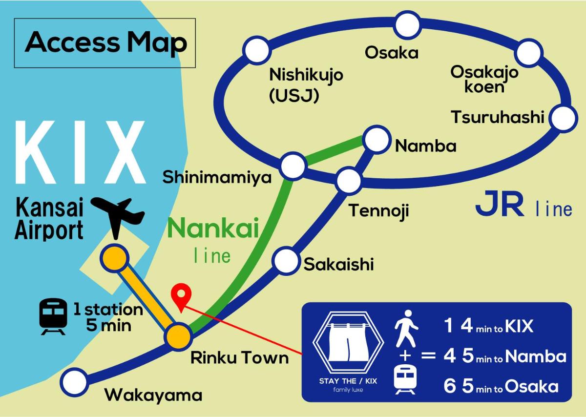 Apartment Hotel STAY THE Kansai Airport - Housity