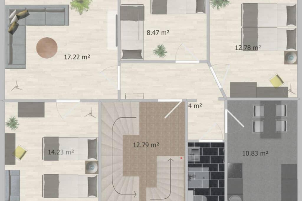 Suitetrails - Stylish 4ZI Netflix, Kaffeetimer, WIFI, Parken