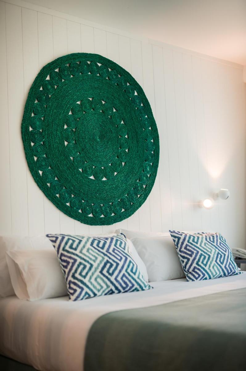 Cama o camas de una habitación en Blaumar Hotel