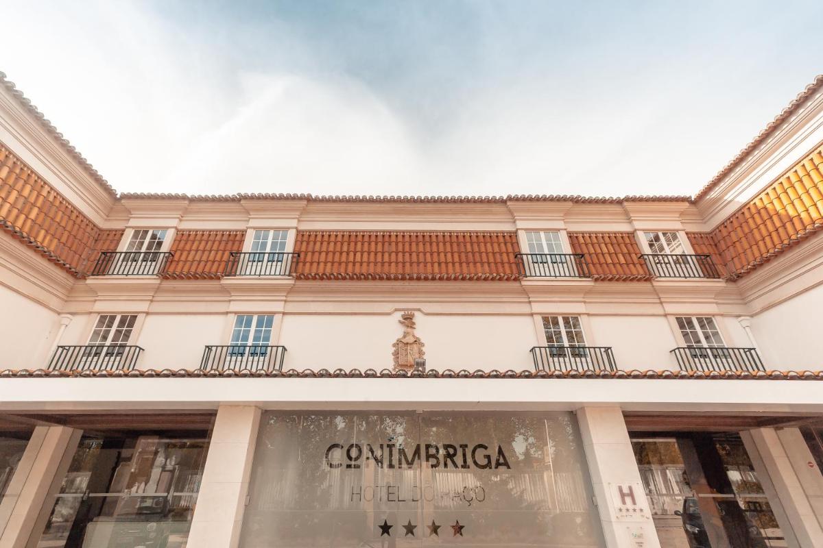 O edifício onde o hotel está situado