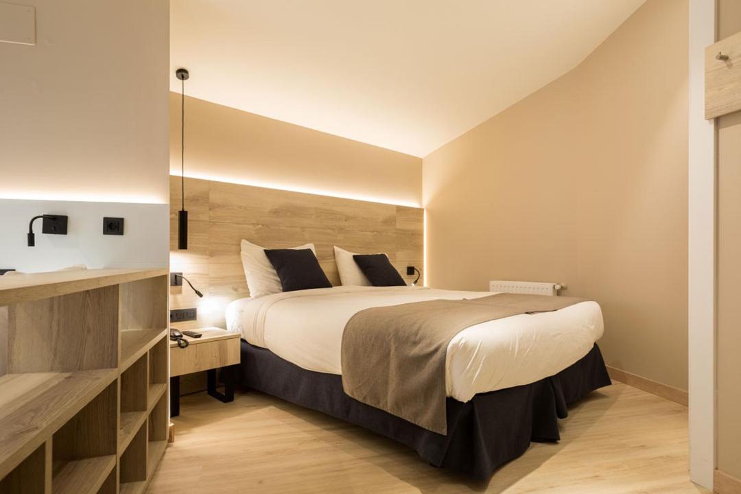 Cama o camas de una habitación en Hotel Montarto
