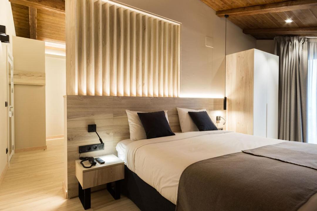 Cama o camas de una habitación en Hotel Montarto