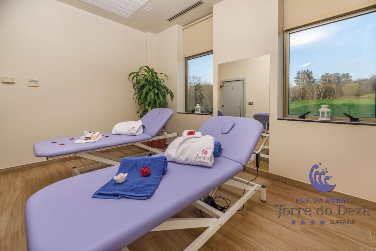 Spa o instalaciones de bienestar en Hotel Spa Norat Torre Do Deza 4* Superior