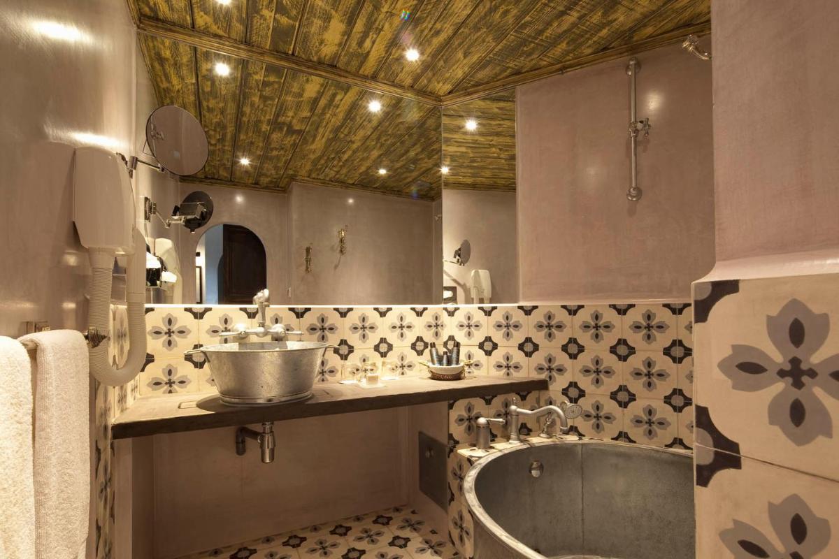 Salle de bains dans l'établissement U Capu Biancu