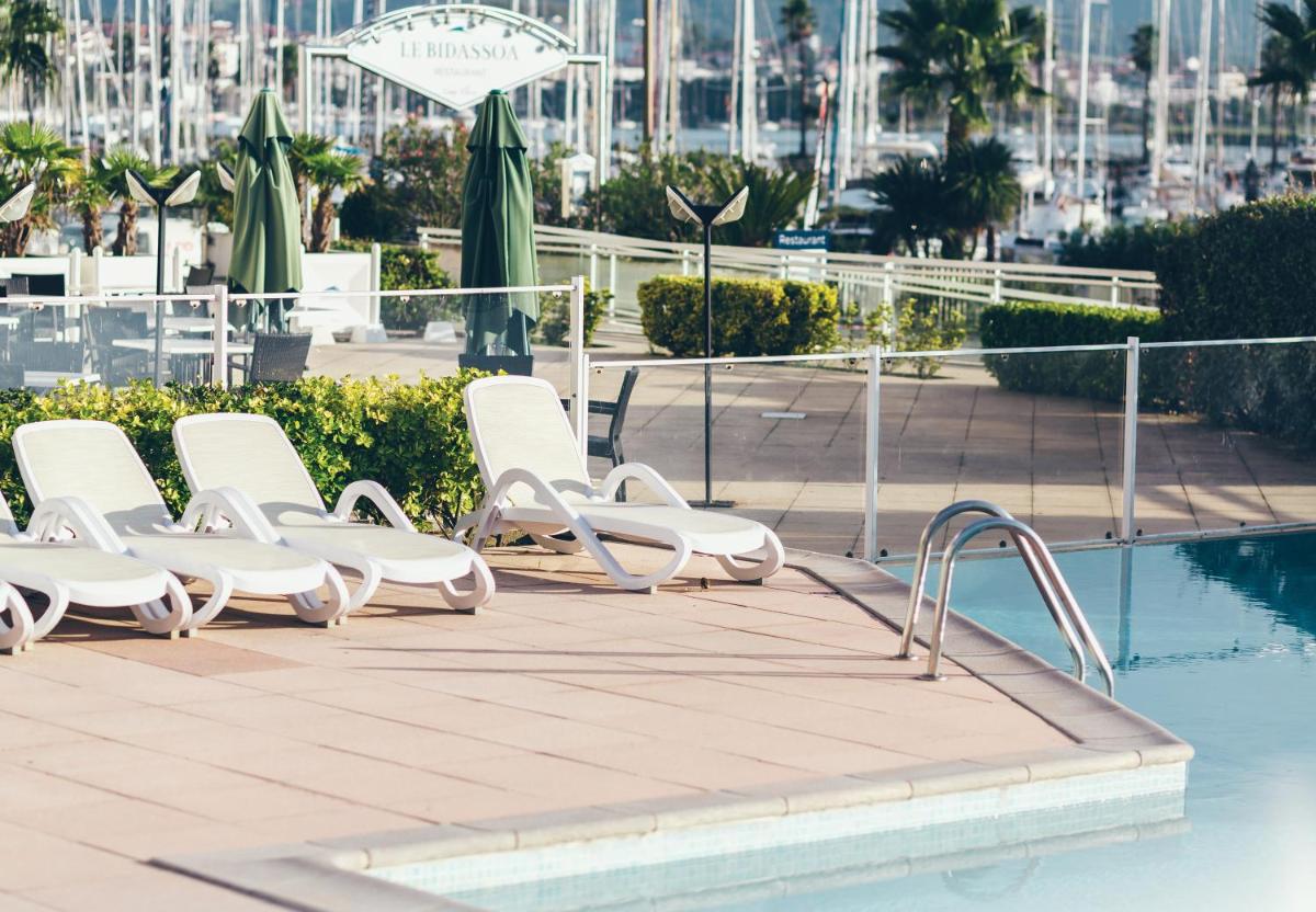 Piscine de l'établissement Hôtel Serge Blanco - Relais Thalasso & Spa ou située à proximité
