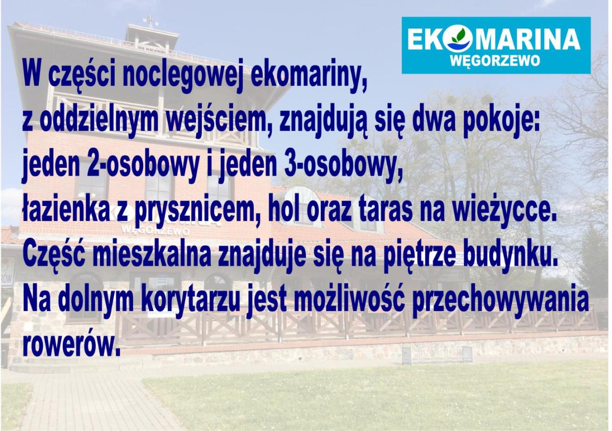 Ekomarina - Pokój noclegowy 1 - Housity