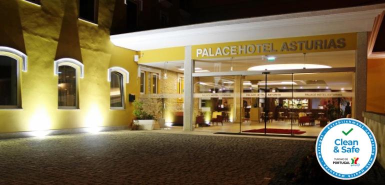 Um certificado, prémio, placa ou documento mostrado em Palace Hotel Astúrias & Spa