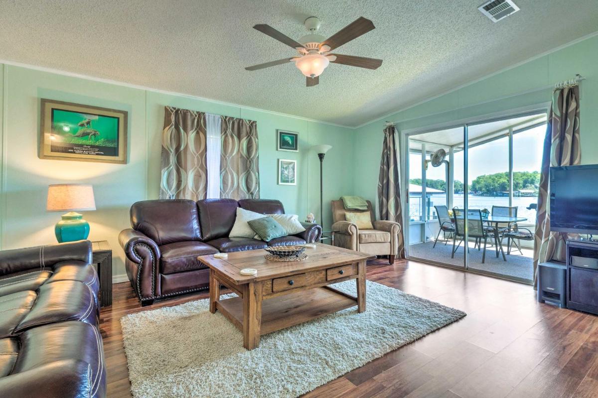 Anglers Getaway Riverfront Home with Boat Dock - Housity
