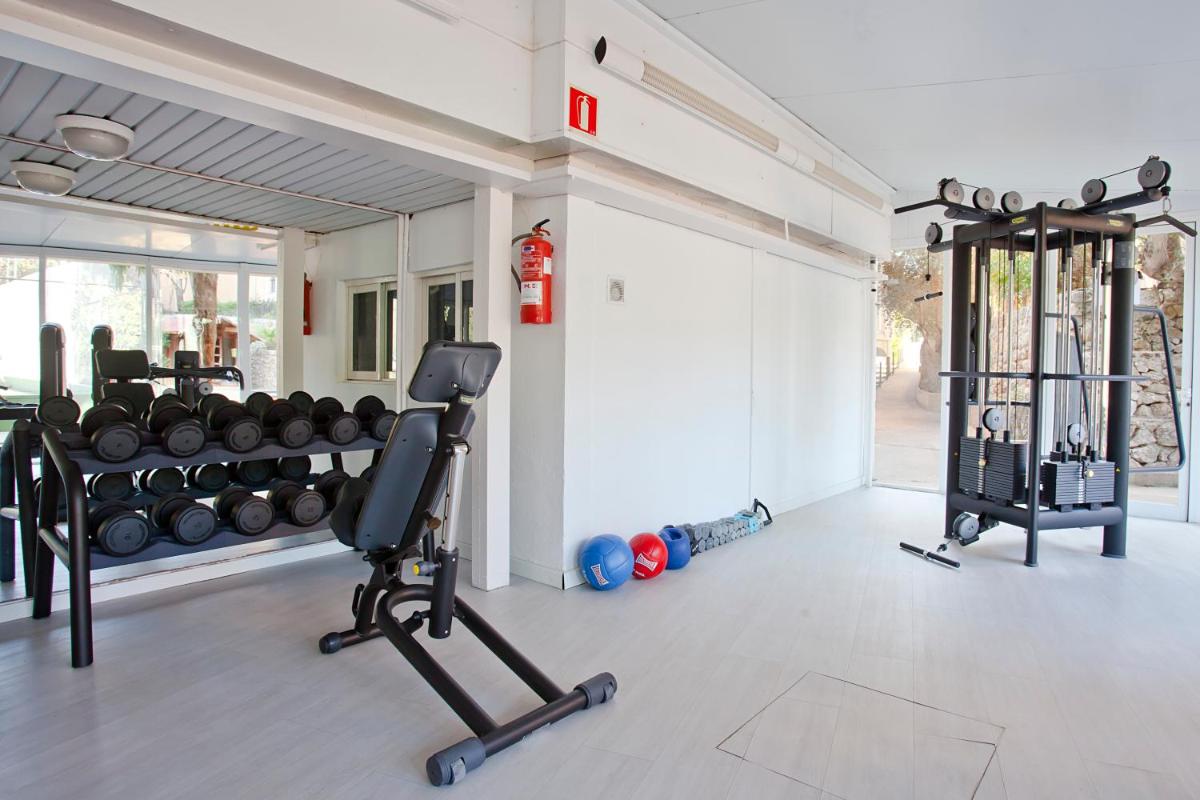 Gimnasio o instalaciones de fitness de Mon Port Hotel & Spa