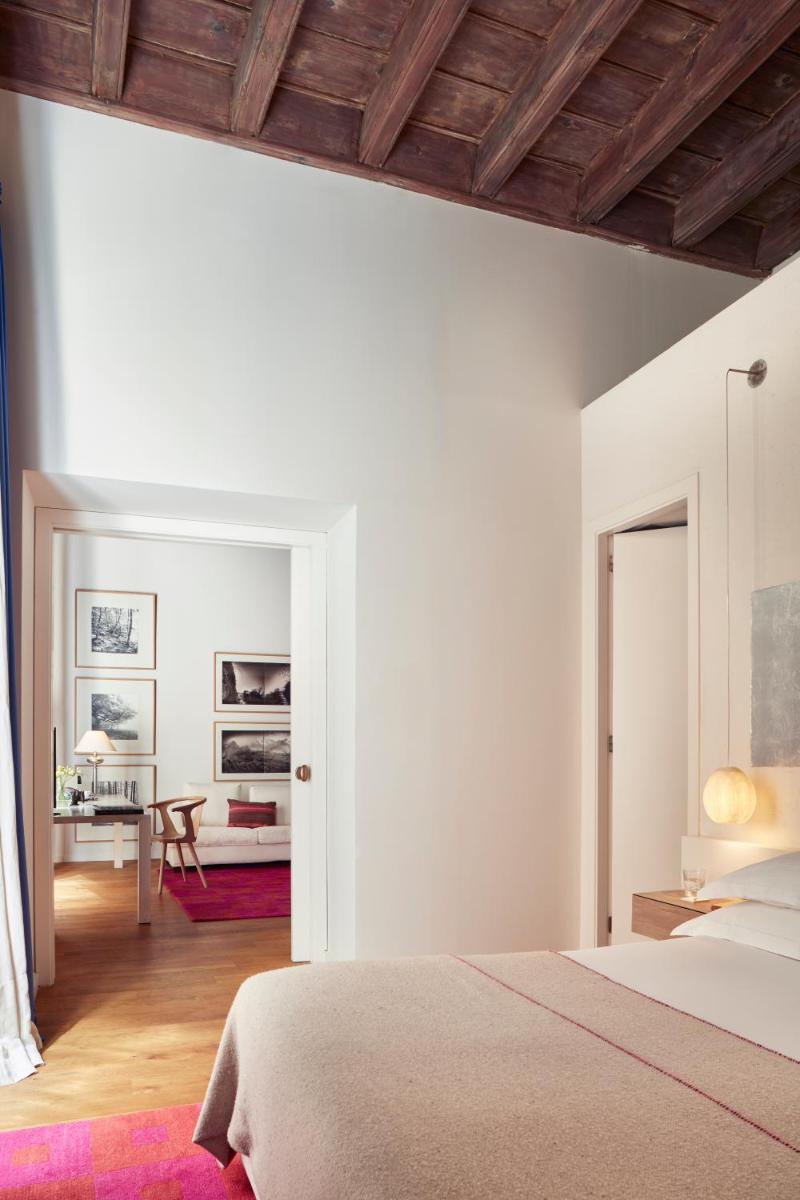 Cama o camas de una habitación en Hotel Neri – Relais & Chateaux