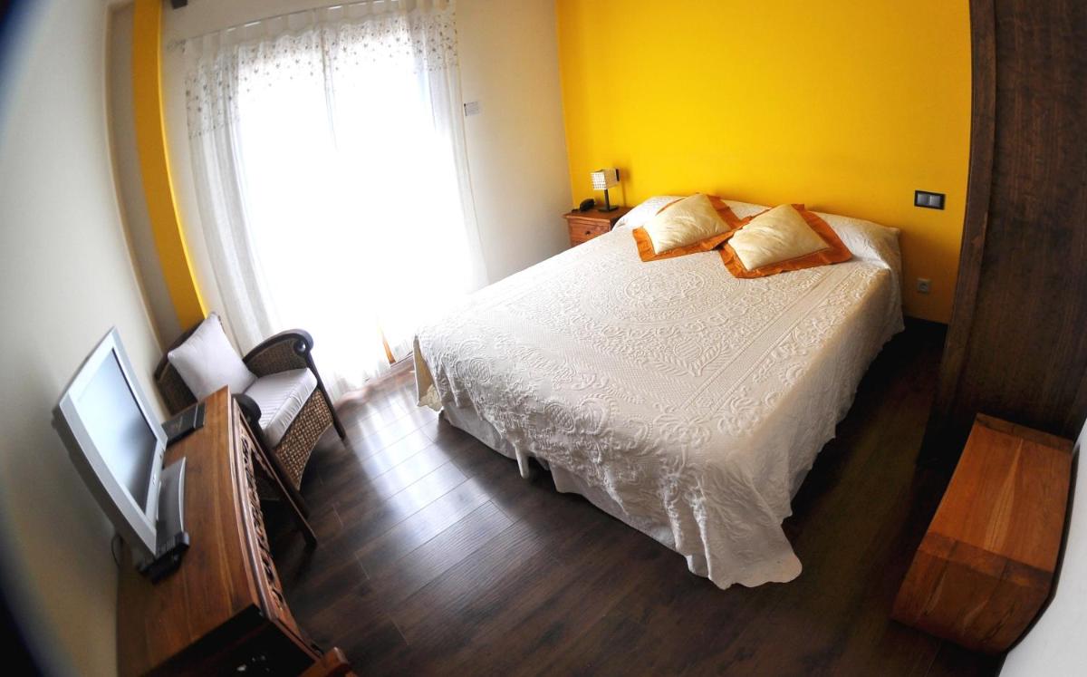 Cama o camas de una habitación en La Posada del Casar