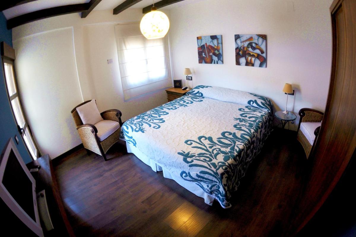 Cama o camas de una habitación en La Posada del Casar