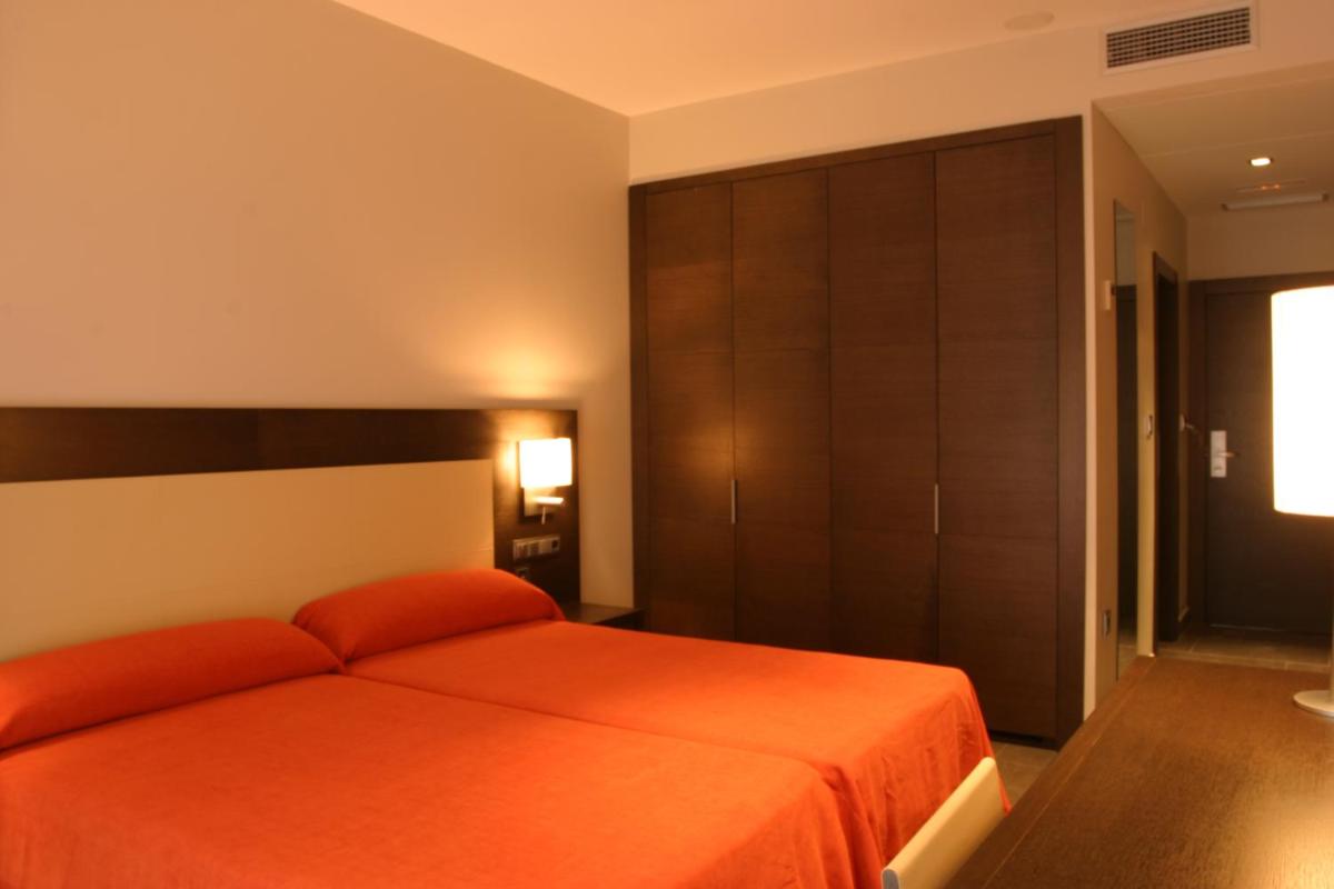 Cama o camas de una habitación en Hotel Hyltor