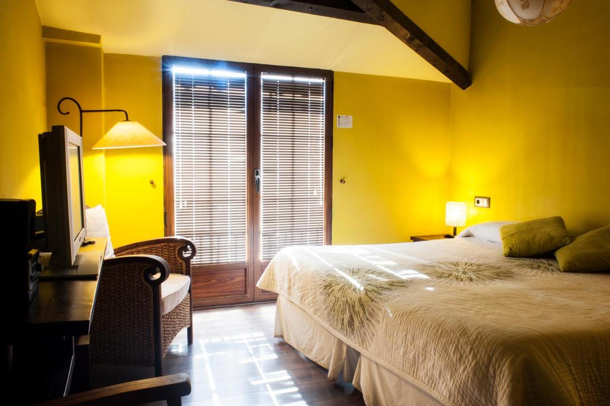 Cama o camas de una habitación en La Posada del Casar