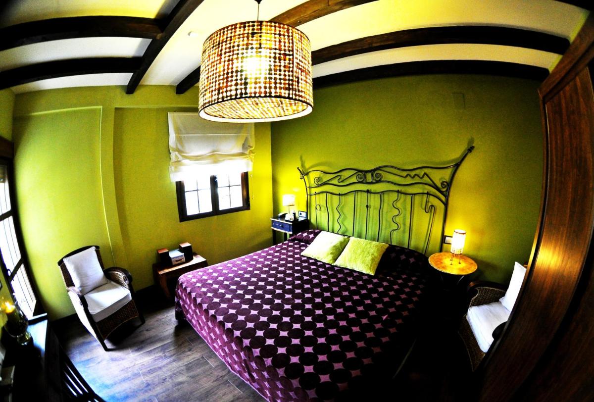 Cama o camas de una habitación en La Posada del Casar