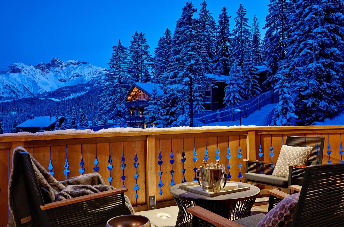 L'établissement Six Senses Residences & Spa Courchevel en hiver