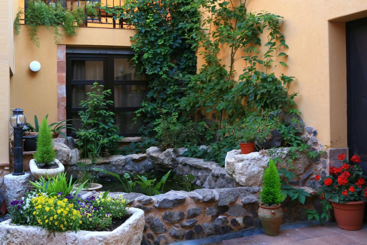 Jardín al aire libre en Hotel Spa La Casa del Rector Almagro