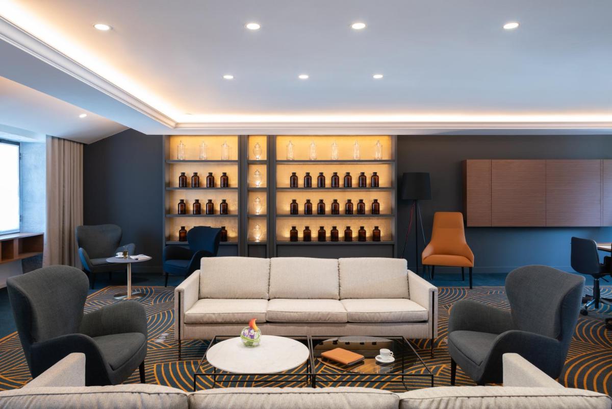 Coin salon dans l'établissement InterContinental Lyon - Hotel Dieu by IHG