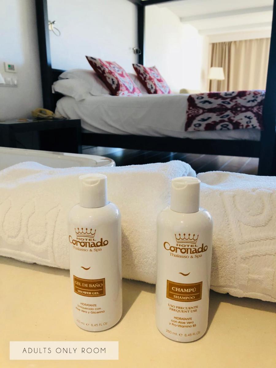 Cama o camas de una habitación en Hotel Coronado Thalasso & Spa