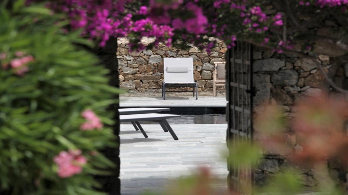 Jardin de l'établissement Hôtel Casa Rossa & Spa