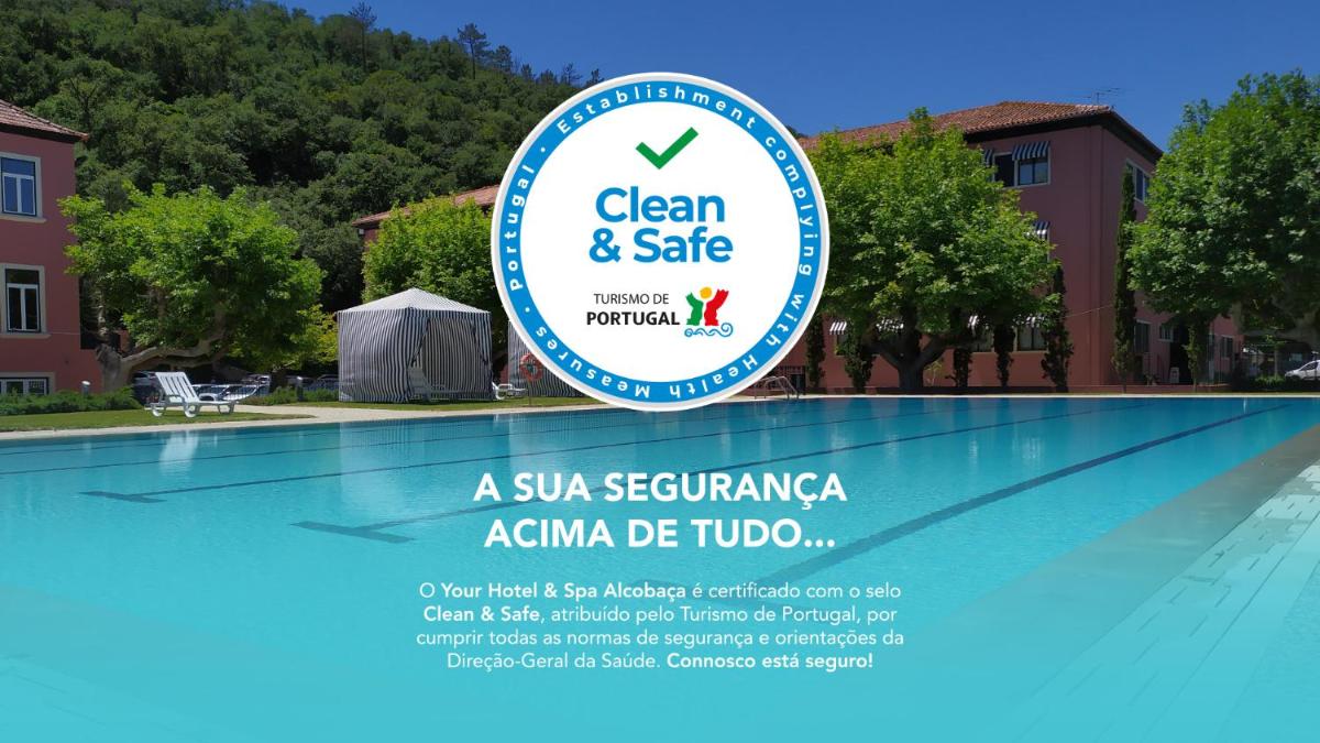 A piscina em ou perto de Your Hotel & Spa Alcobaça