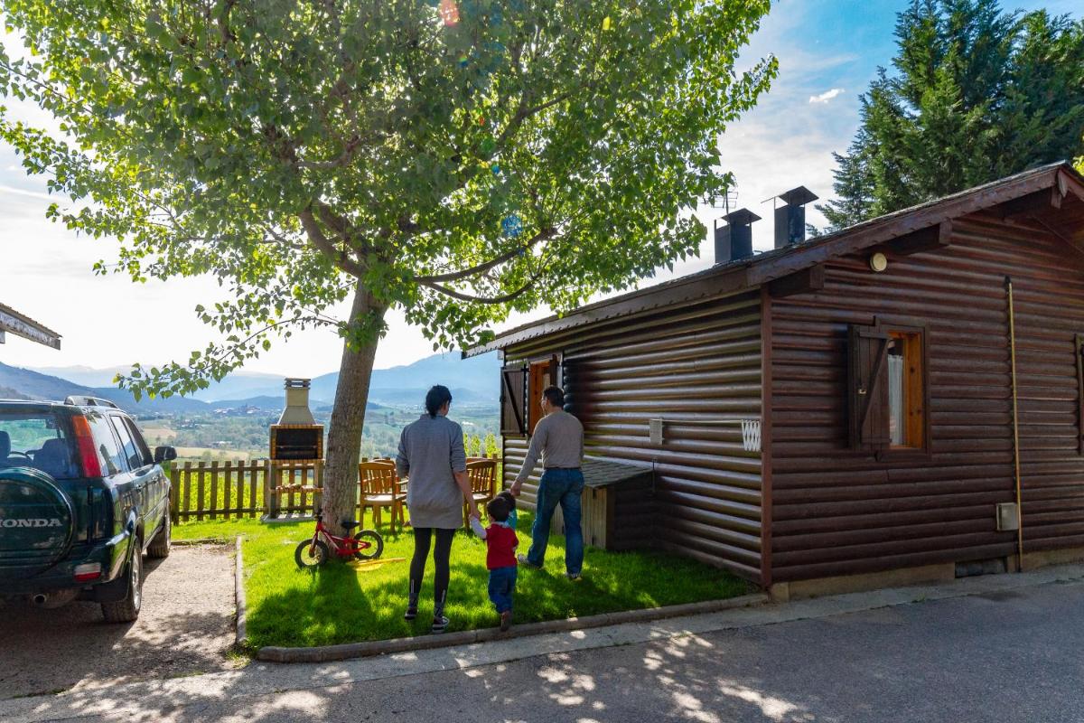 Jardín al aire libre en Cerdanya Viva Ecoestades