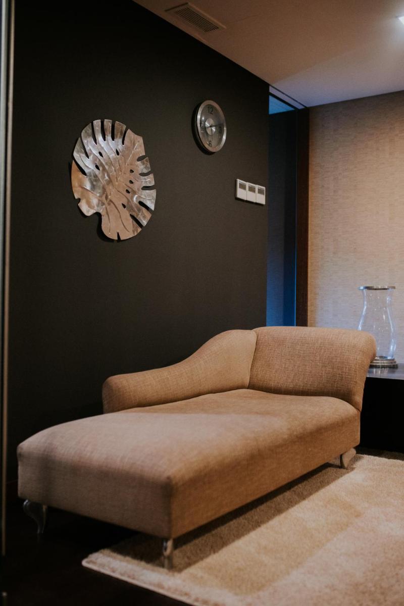 Uma área de estar em H2otel Congress & Medical SPA