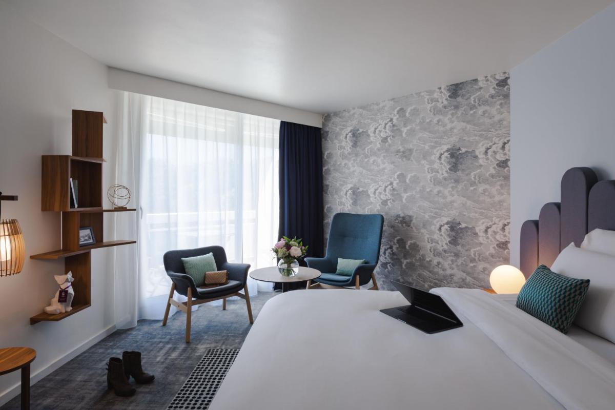 Un ou plusieurs lits dans un hébergement de l'établissement Mercure Aix-les-Bains Domaine de Marlioz Hôtel & Spa